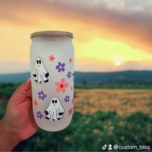 Cute spooky ghost 16 oz Tumbler new!